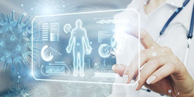digital healthcare AI image