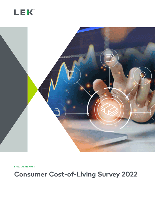 Consumer Cost of Living Survey 2022