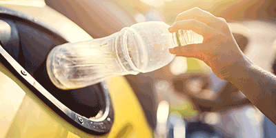 recycling water bottle