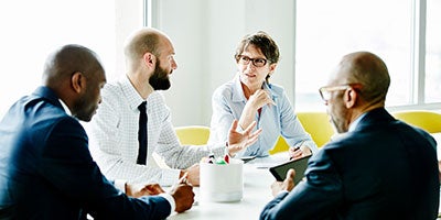 employees meeting