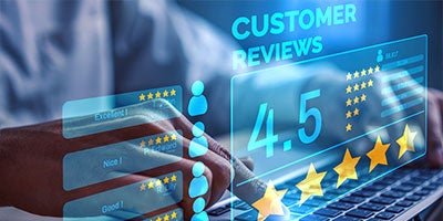 abstract customer review