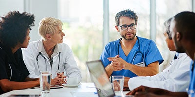 doctors in meeting