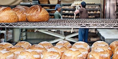 bread in bakery