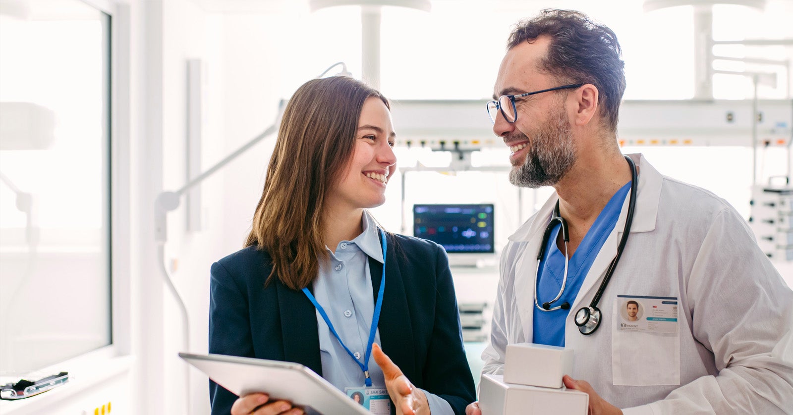 Two medical professionals