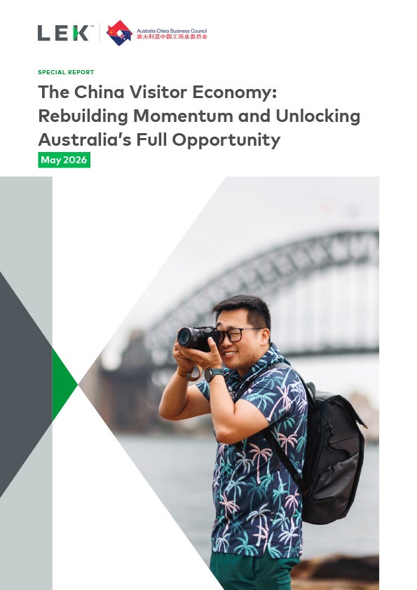 The China Visitor Economy: Rebuilding Momentum and Unlocking Australia’s Full Opportunity