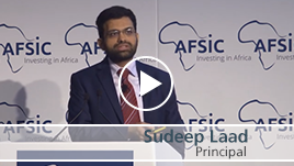 Sudeep Laad at AFSIC conference
