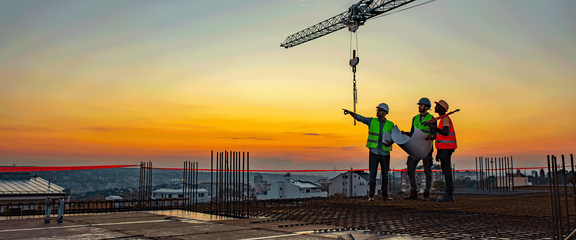 construction workers or jobsite 