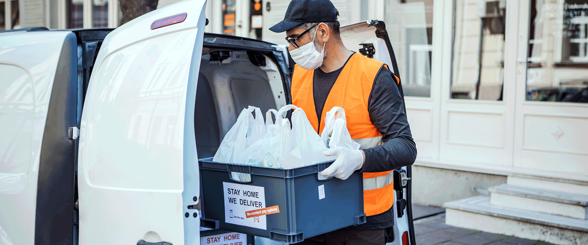 grocery delivery truck