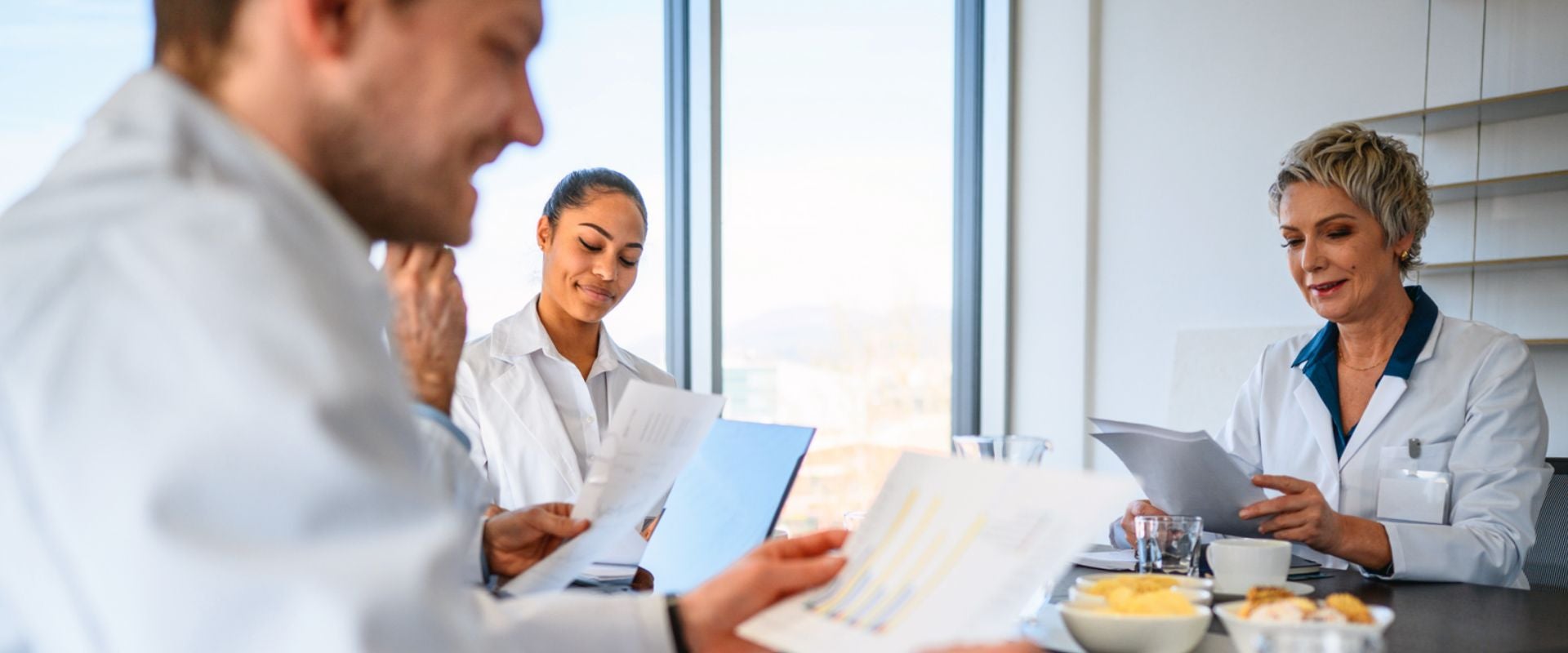 doctors in meeting