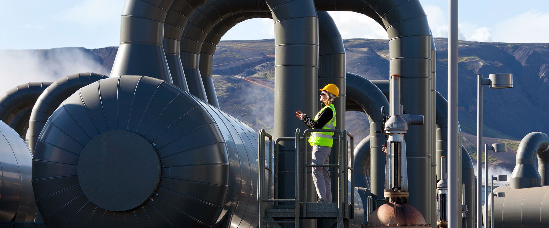 geothermal worker