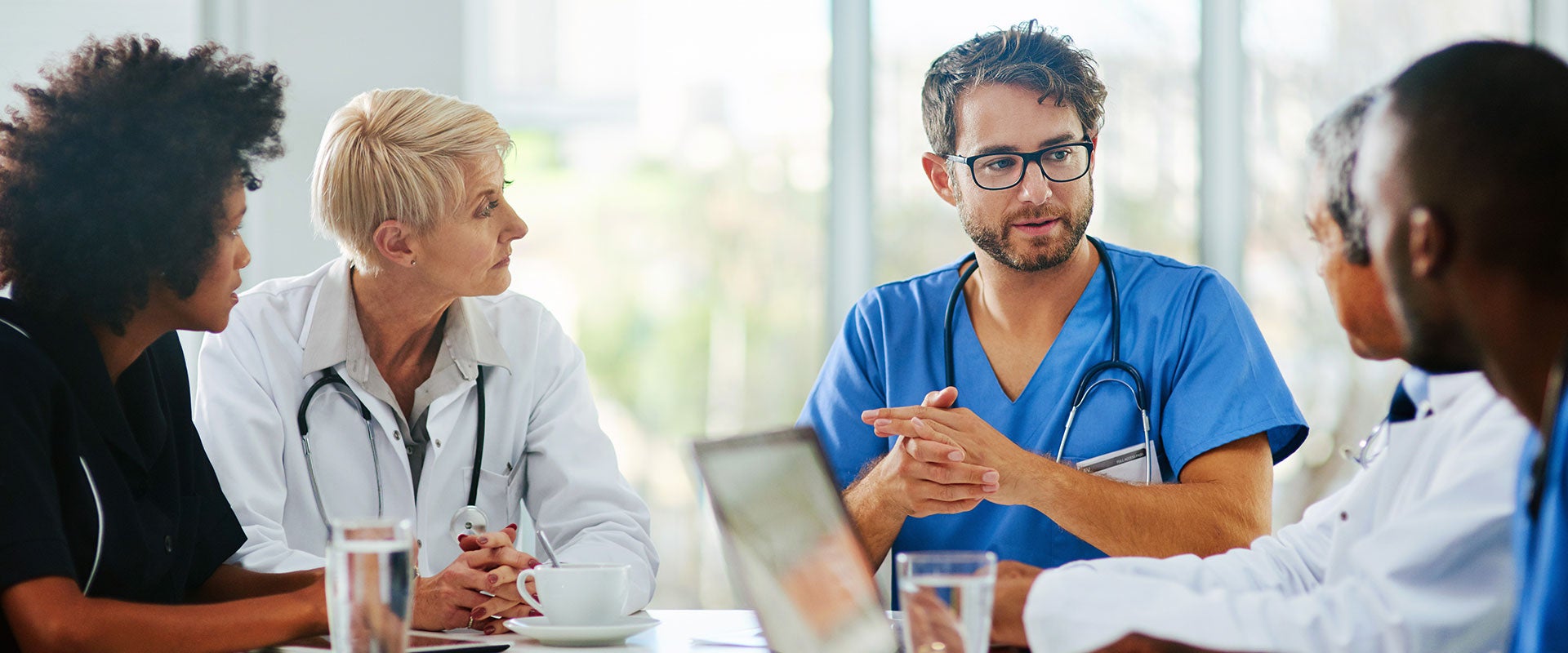 doctors in meeting