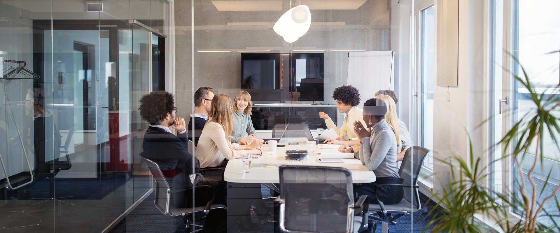 business meeting in an office