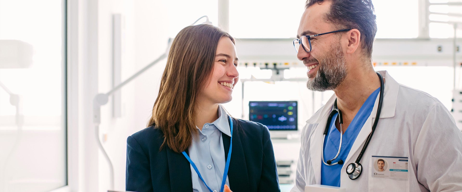 Two medical professionals