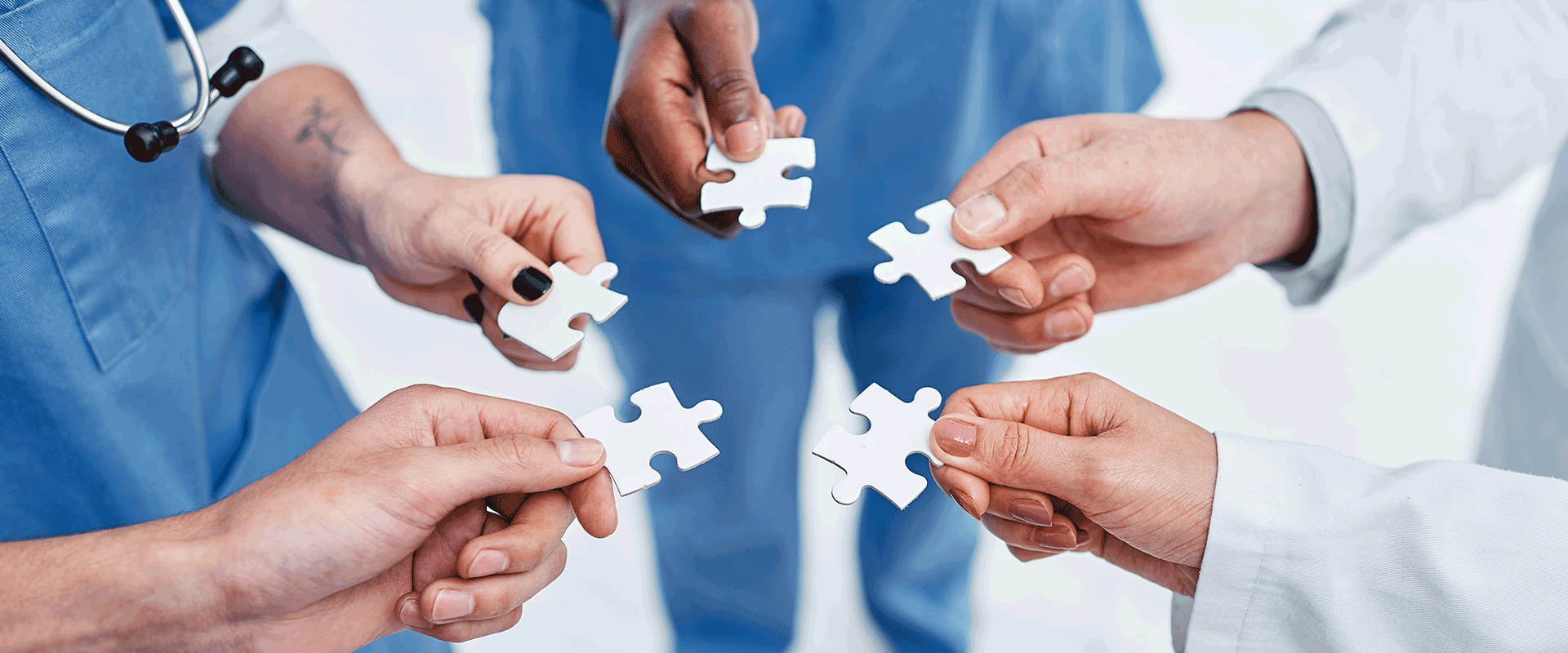 healthcare workers puzzle pieces