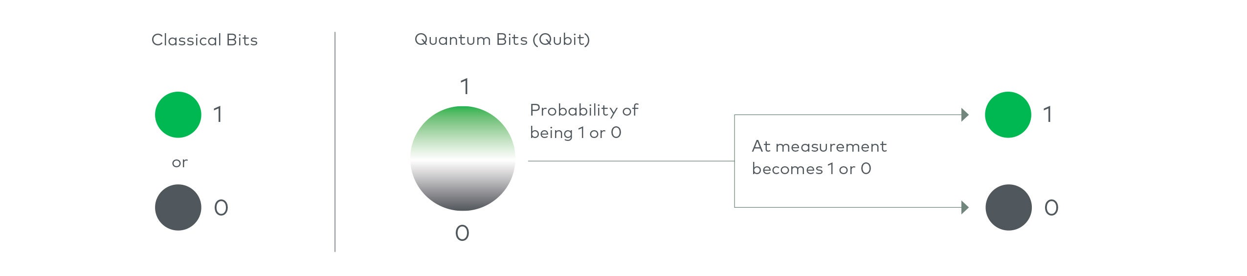 classical and quantum bits