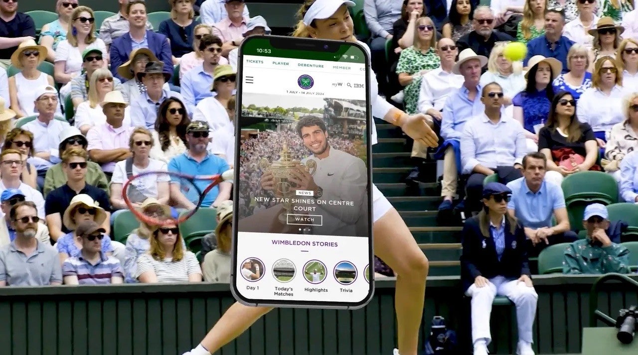 Wimbledon’s AI fan experience