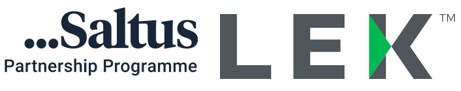 Saltus and LEK Co-brand logo