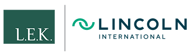 L.E.K. Consulting and Lincoln International logos