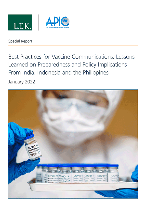 vaccine communication preparedness report