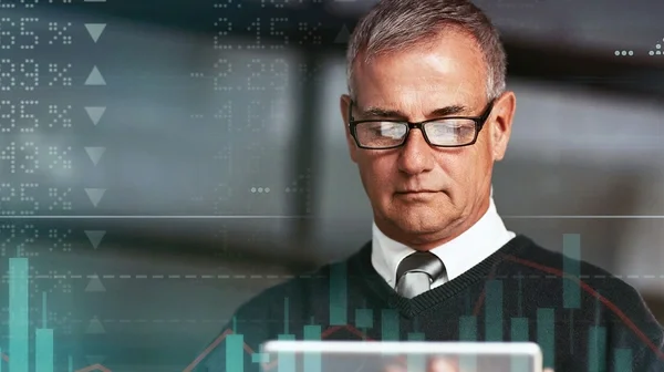 man looking at screen