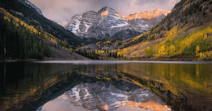 mountain range environment