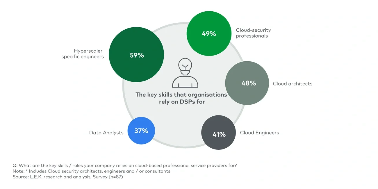 Areas of DSP skill demand