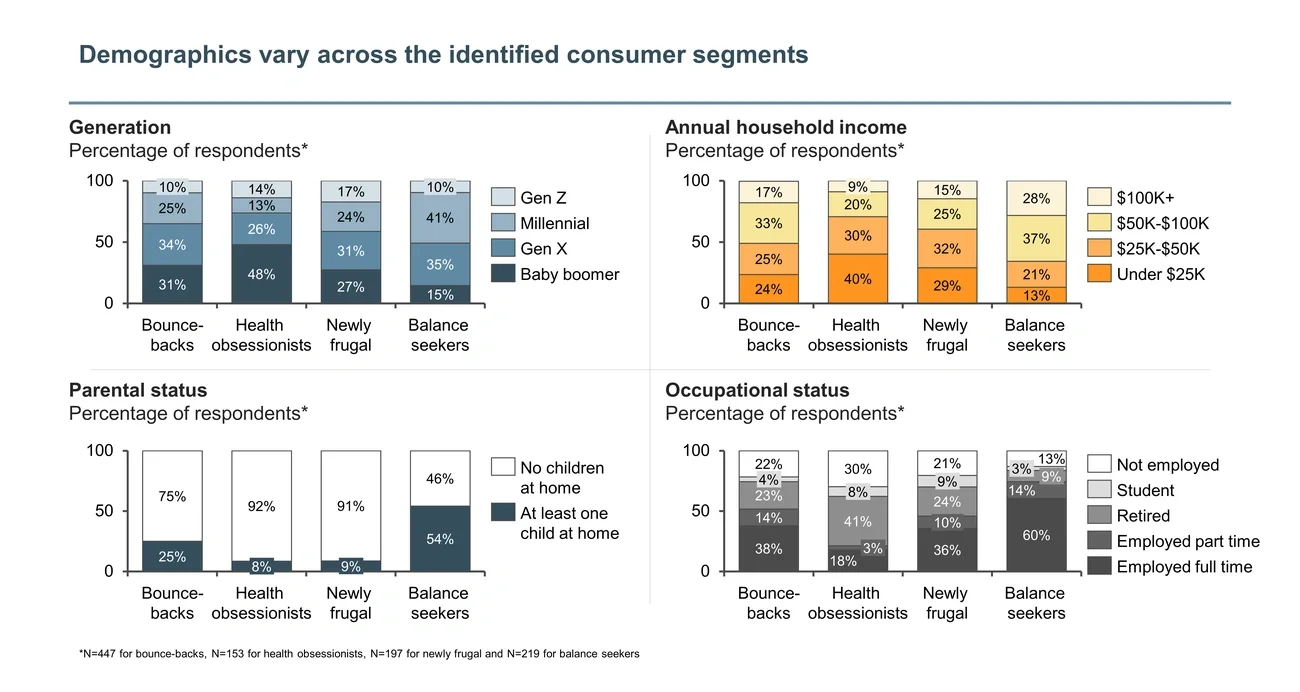 demographics of consumer segments