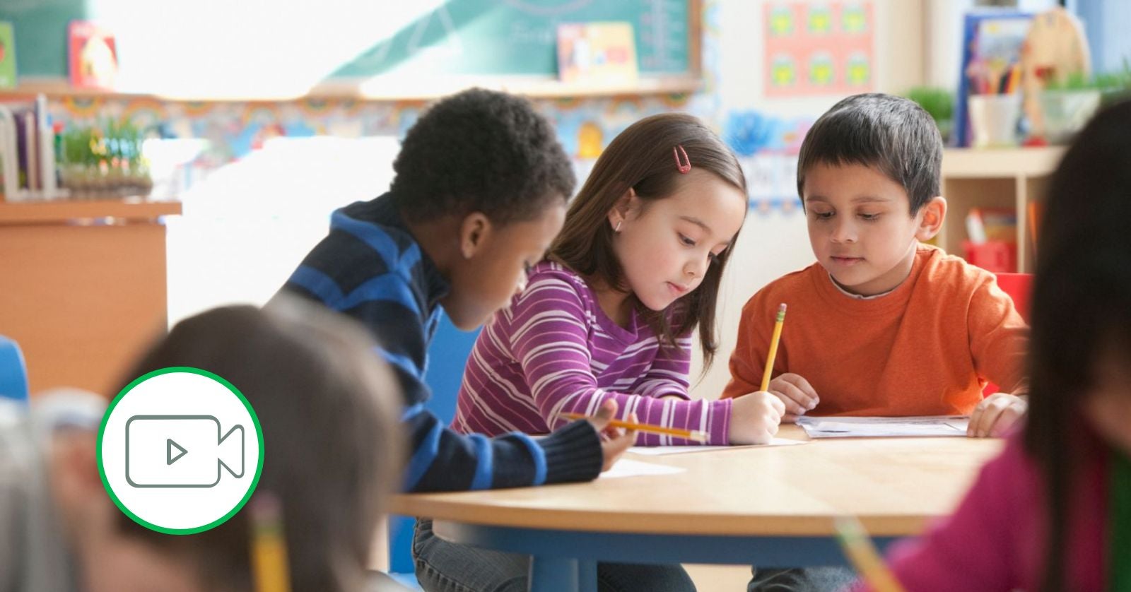 students in classroom