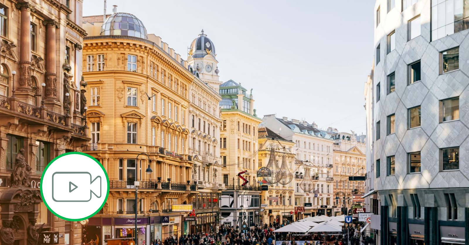 European city street