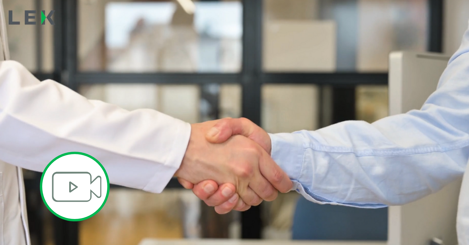 two people shaking hands