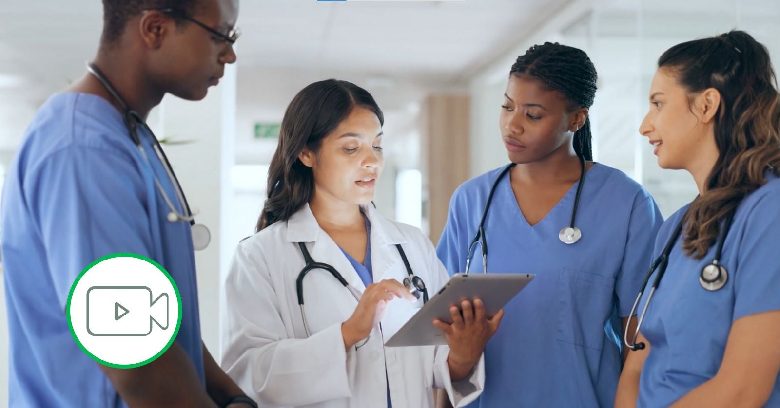 group of healthcare workers