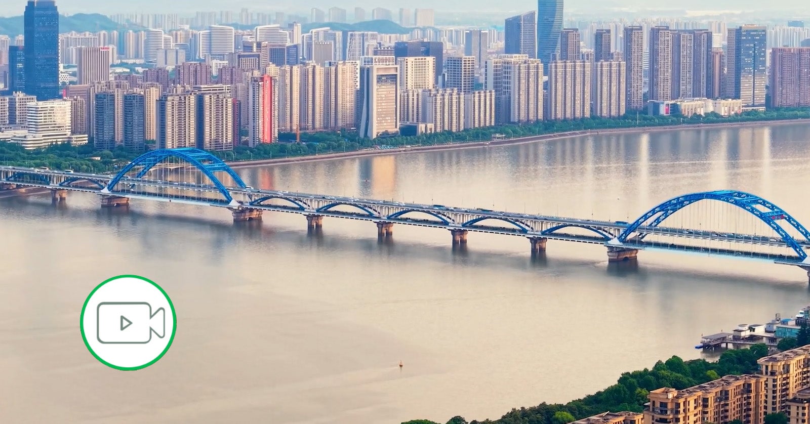 Fuxing Bridge over the Yangtze River